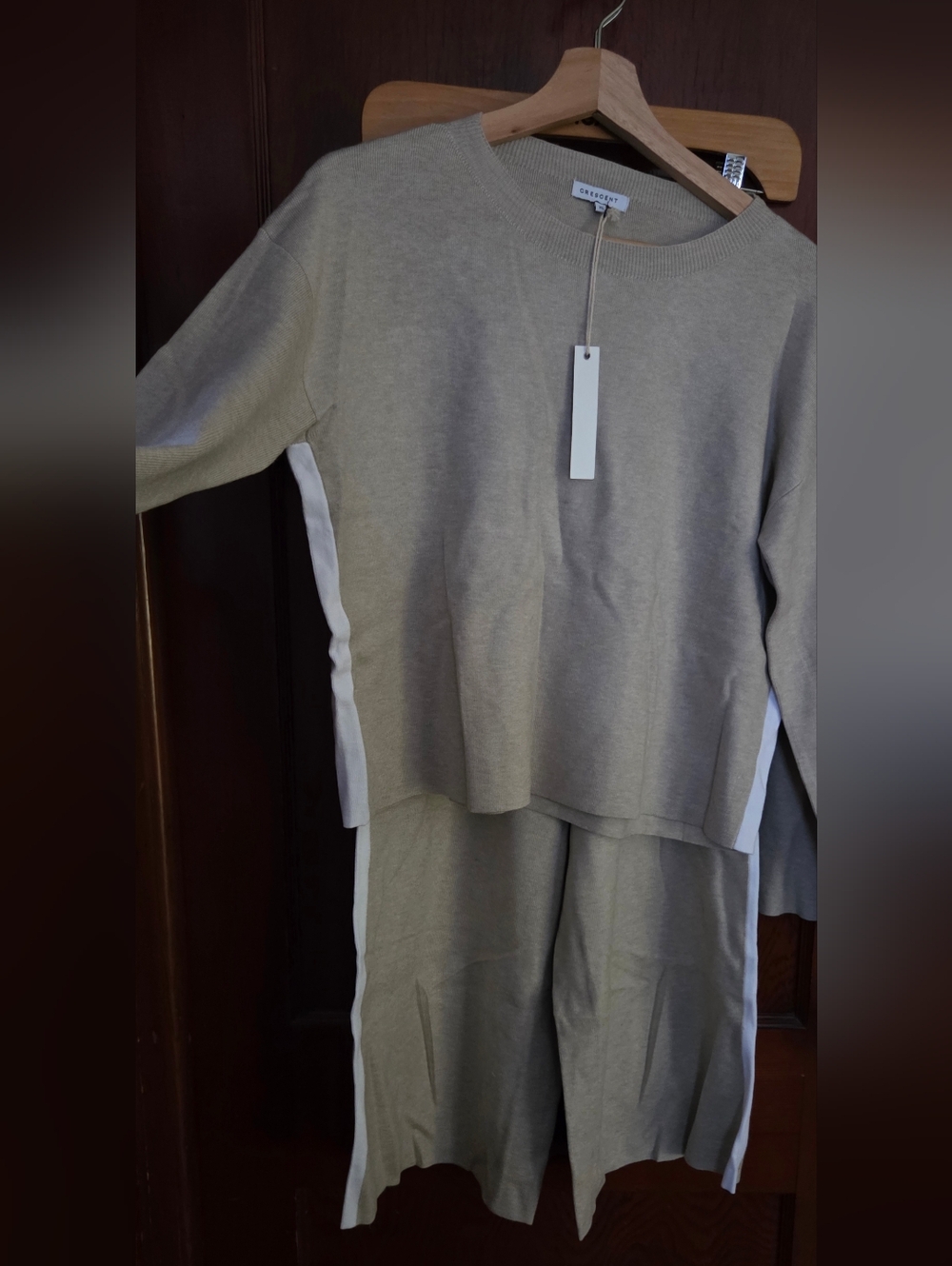 New Sweater And Sweater Knit Cozy Pants XS